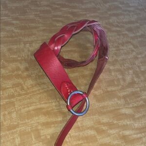 Nixon Crimson Braided Leather Belt size XS / S
